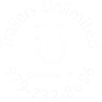 Trailers Unlimited Logo - white